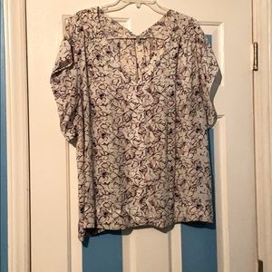 Pink short sleeve dress shirt